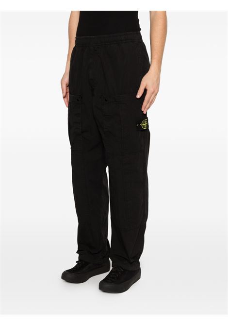 pantaloni 3100007 uomo neri STONE ISLAND | L1S15 3100007 S0298V0029
